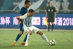 足协杯江苏苏宁主场0-0平广州富力 托西奇首秀
