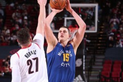 掘金120-115力克开拓者 约基奇36+10率队客场击败开拓者取得2-1领先