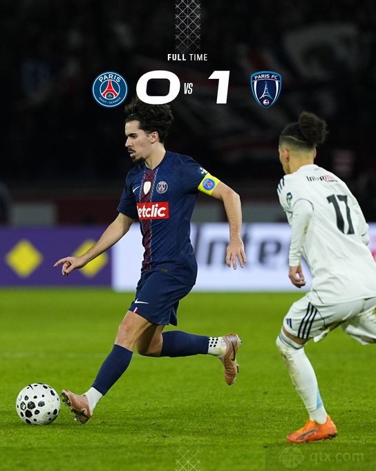 大巴黎0-1巴黎FC