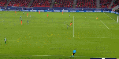 迪巴拉推射空门