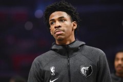 灰熊官方：莫兰特左脚踝2级扭伤将伤缺3-5周