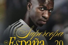 皇马晒海报预热战巴萨 仅维尼修斯出镜