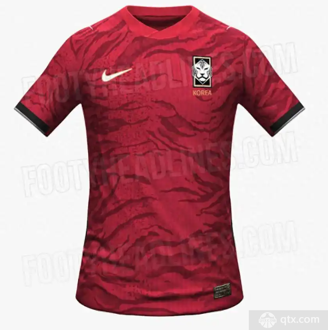 韩国主场球衣