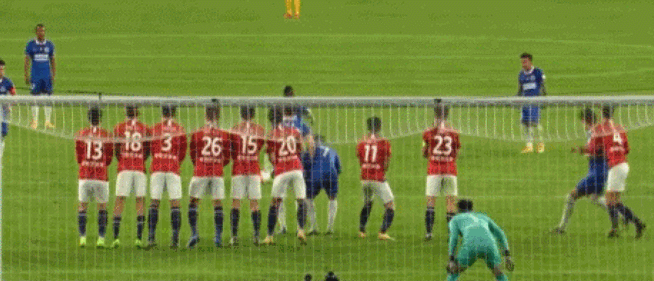 博拉尼奥斯任意球世界波破门