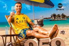 C罗生涯打入第959球 领跑沙特联赛射手榜