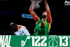 奇才131-122力克爵士止五连败 威少三双米切尔空砍42分