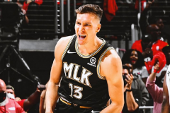 老鹰110-88大胜雄鹿 特雷杨缺阵字母哥伤退老鹰扳平比分