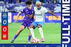 中超天津津门虎0-0青岛西海岸 杨帆、阿齐兹进球被吹