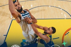 NBA常规赛勇士主场120-127不敌森林狼 爱德华兹缺阵 库里复出空砍39分