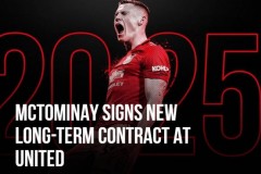 官方：曼联与麦克托米奈完成续约 新合同至2025年