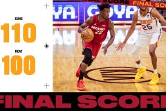 太阳110-100送热火四连败 艾顿17+16