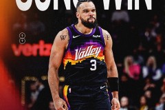 NBA常规赛太阳主场112-107险胜尼克斯 布克31+8 狄龙27分