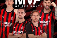 AC米兰官方9月最佳球员候选 莫德里奇在列 普利希奇、拉比奥入围