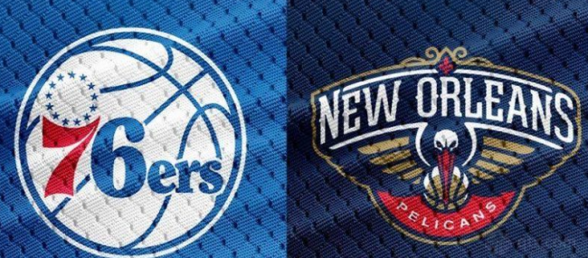 nba常规赛鹈鹕vs76人