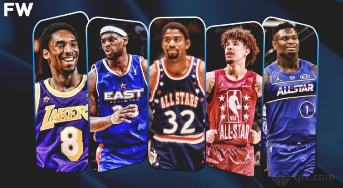 美媒晒nba最年轻全明星