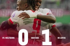 德甲沃尔夫斯堡0-1RB莱比锡 巴卡约科破门制胜