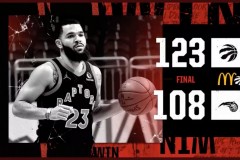 猛龙客场123-108轻取魔术 范弗里特54+11记三分 武切维奇21+18+4