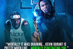 朱霍勒谈kd：他一个人扛起了篮网 他像是球场作弊器