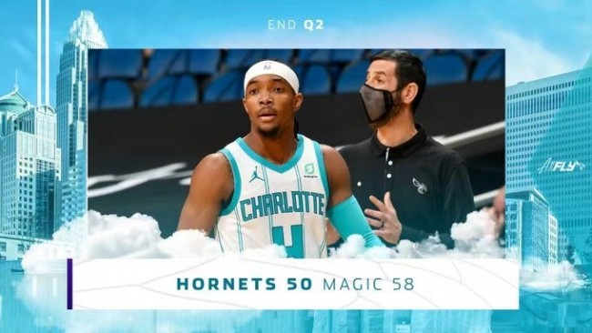 黄蜂vs魔术上半场