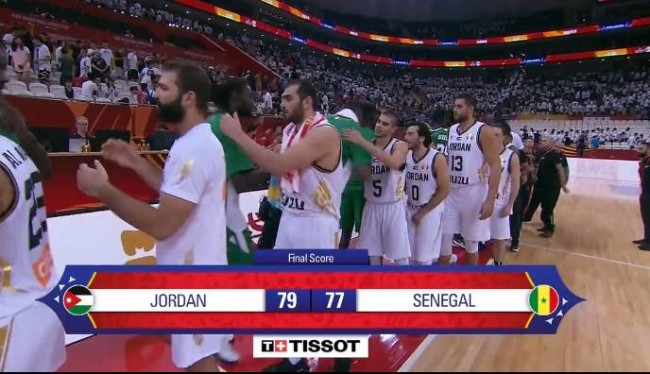 约旦险胜塞内加尔取世界杯首胜