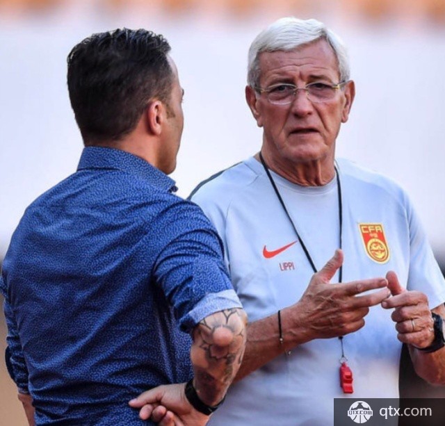 依旧在为中国教练提供帮助的里皮