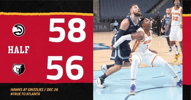 半场战罢老鹰领先