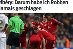 里贝里打罗本 打完关系变得更好