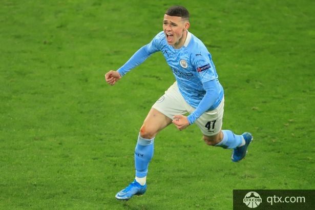 曼城准备与福登续约至2026年