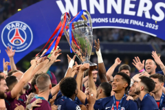 2025年环足奖最佳男足俱乐部提名 巴黎圣日耳曼成最大热门