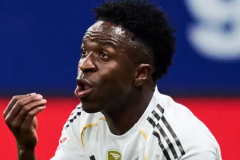 维尼修斯金球奖排名 从第2名下滑至第16名