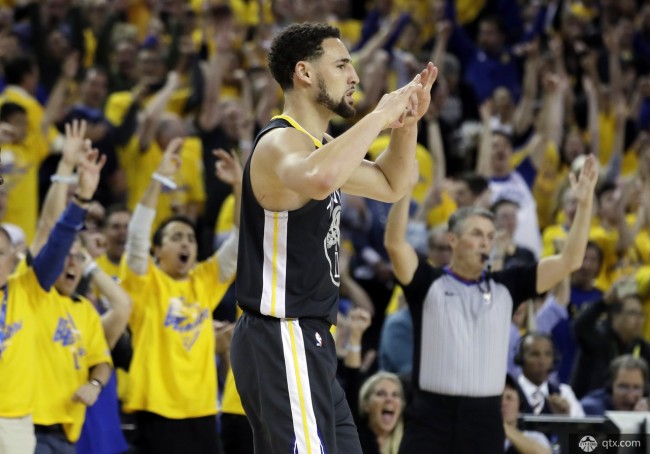 汤普森季后赛三分数超越詹姆斯升至历史第三