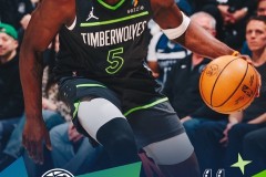 NBA常规赛森林狼主场104-103险胜马刺 爱德华兹23分 文班空砍29+7