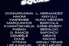 巴黎欧冠决赛大名单出炉 全主力出战欧冠决赛