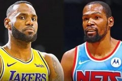 现役球员总得分前十 湖人和篮网包揽前五