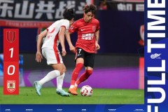 中超成都蓉城1-0长春亚泰继续领跑 韦世豪破门制胜