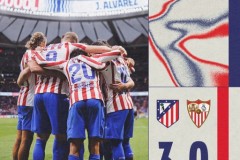 西甲马竞3-0塞维利亚 阿尔马达传射 阿尔瓦雷斯、格列兹曼建功