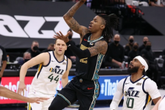 爵士109-112爆冷不敌灰熊 布鲁克斯狂砍31+7客场险胜爵士