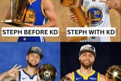 美媒晒库里荣誉照讽刺杜兰特 杜兰特急需再次夺冠