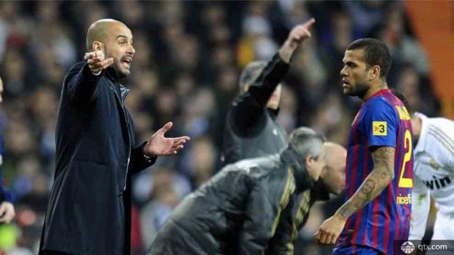 阿尔维斯和瓜迪奥拉