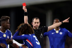 切尔西本赛季吃到7张红牌 库库雷利亚将面临停赛