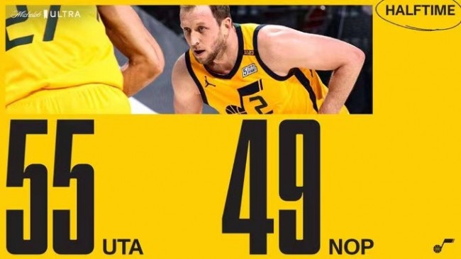 爵士VS鹈鹕上半场