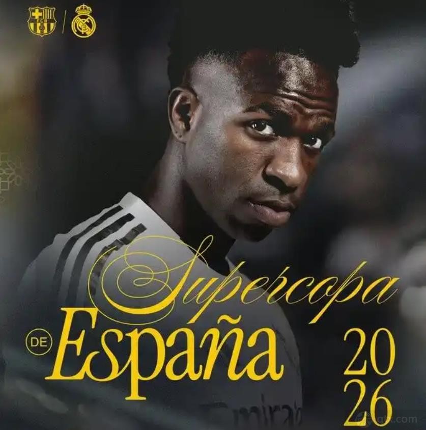 皇马晒海报预热战巴萨