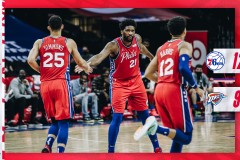 76人121-90轻取雷霆 恩比德21分率队终结连败