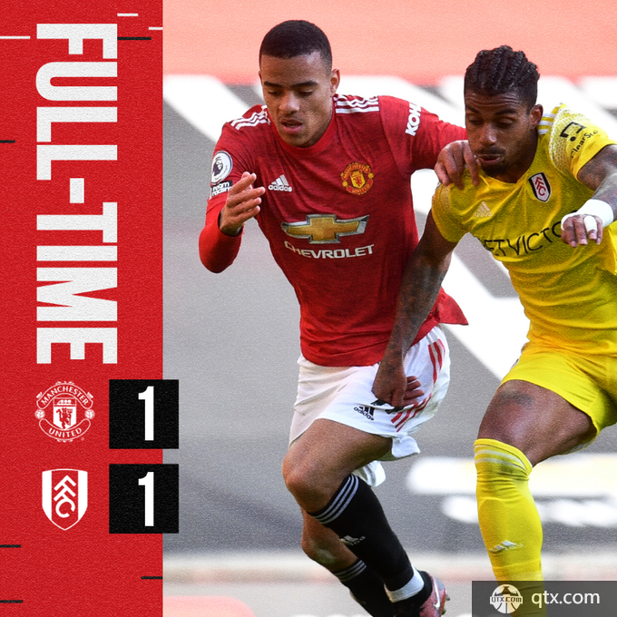 曼联1-1富勒姆