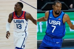 美国队内讧 阿德巴约和杜兰特训练期间闹矛盾