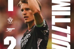 英超南安普顿1-2阿森纳 蒂尔尼破门厄德高绝杀