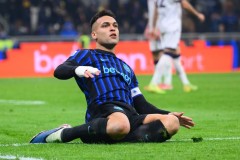 劳塔罗6射4正进1球+1中框3失良机 当选全场最佳球员