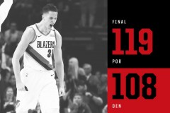 双枪62分约基奇29+12+8 开拓者力克掘金