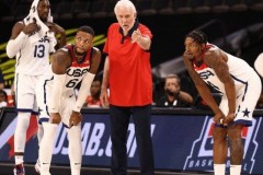 美国梦之队最后集结 首战爆冷法国男篮