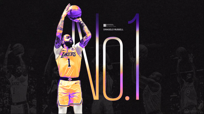 拉塞尔成为湖人单赛季三分王